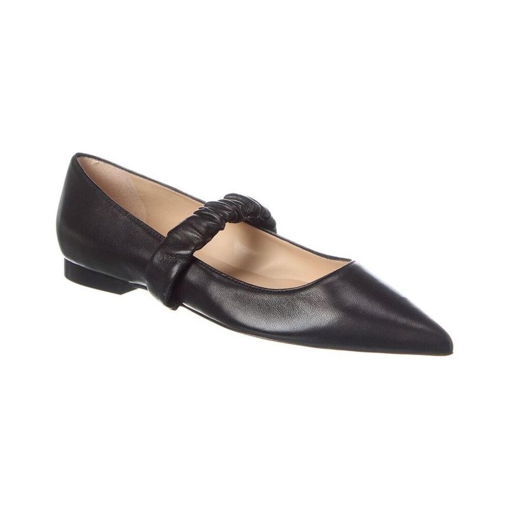 Stuart Weitzman Maxine Leather Ballet Flat